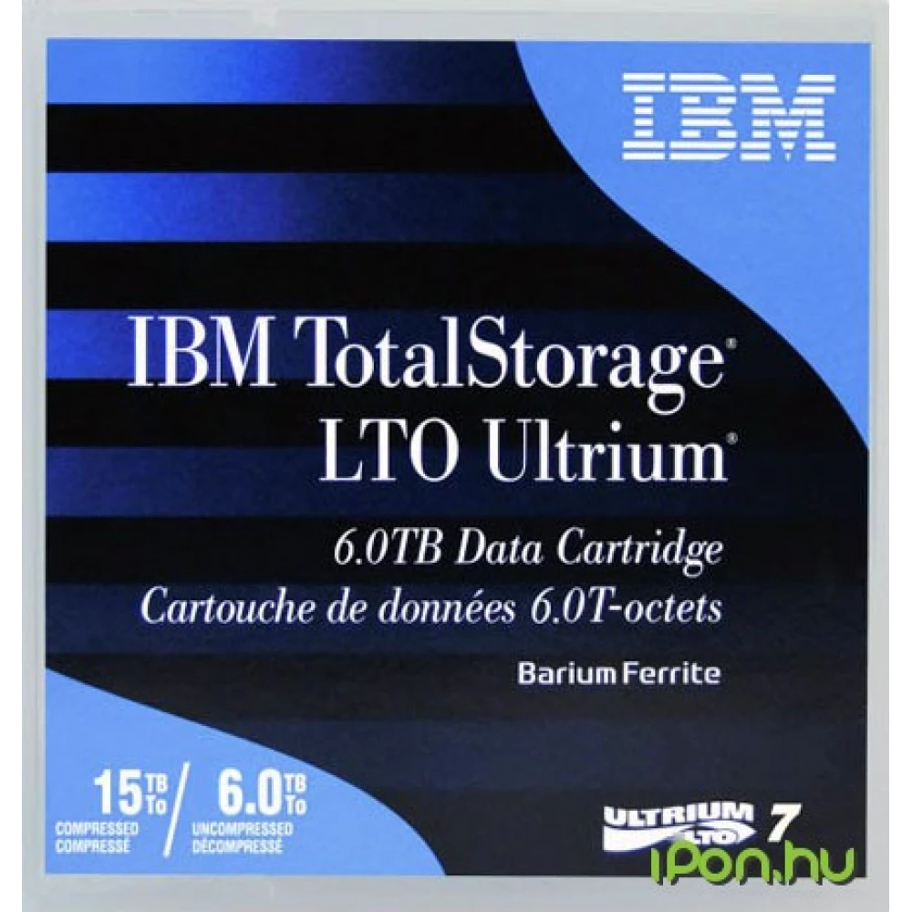 IBM LTO-7 Ultrium Data Cartridge 6TB Native / 15TB Compressed