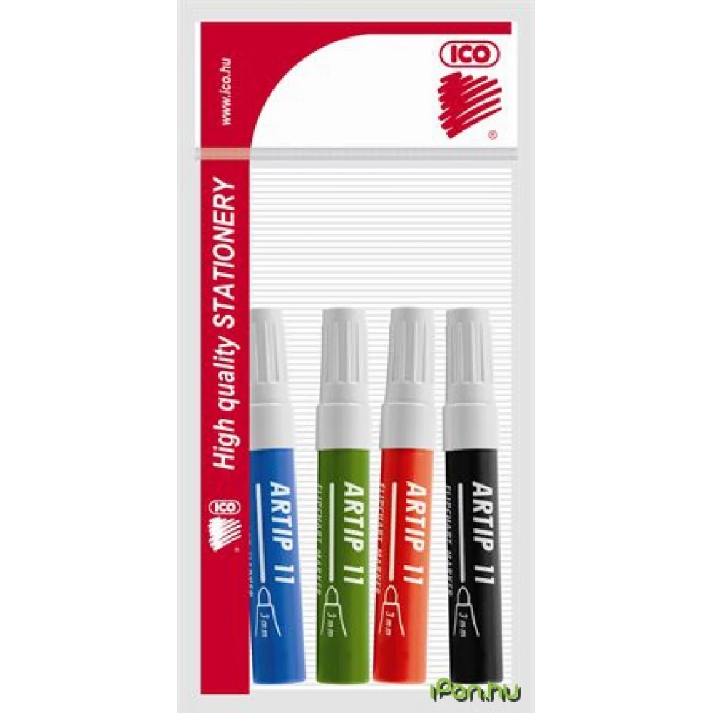 ICO artip 11 flipchart marker 4 darabos készlet