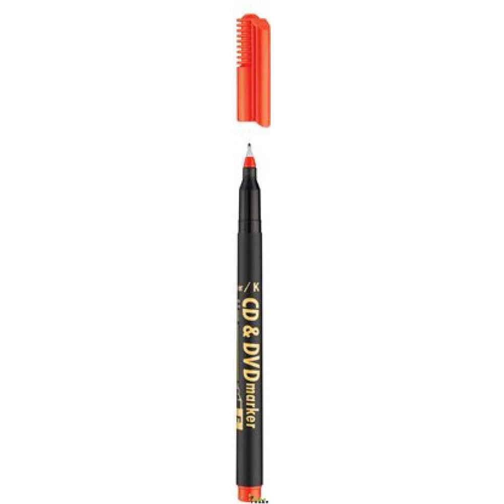 ICO cd/dvd marker piros