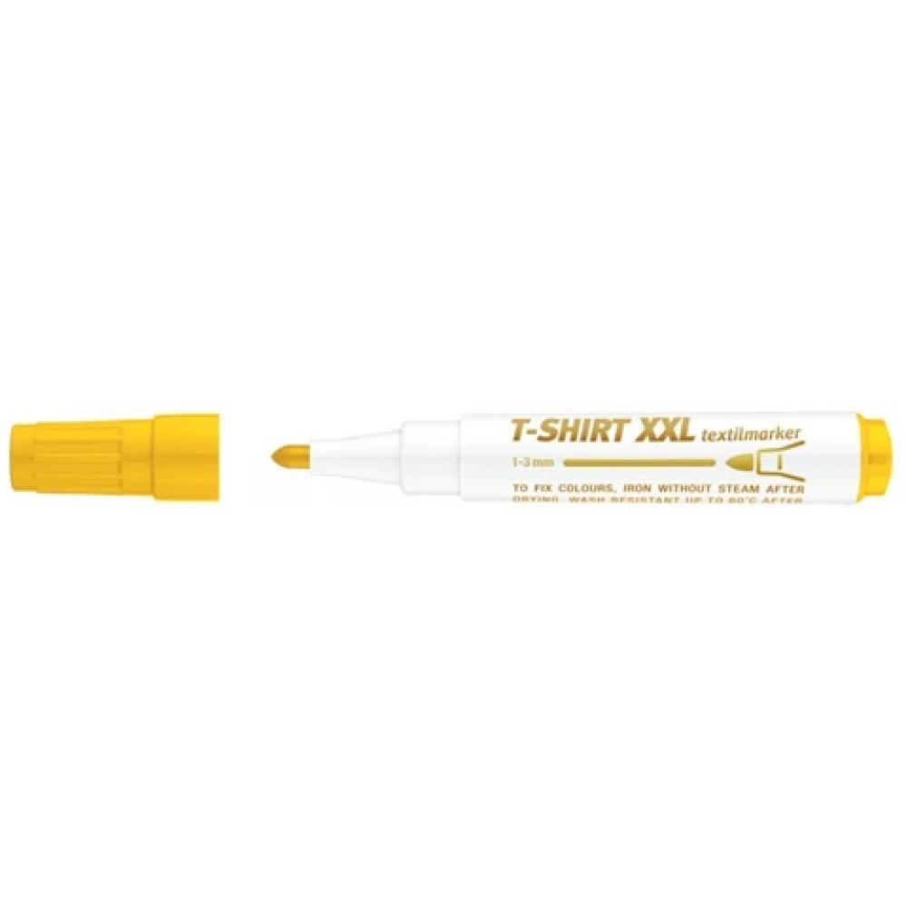 ICO D10 XXL textilmarker rostirón sárga