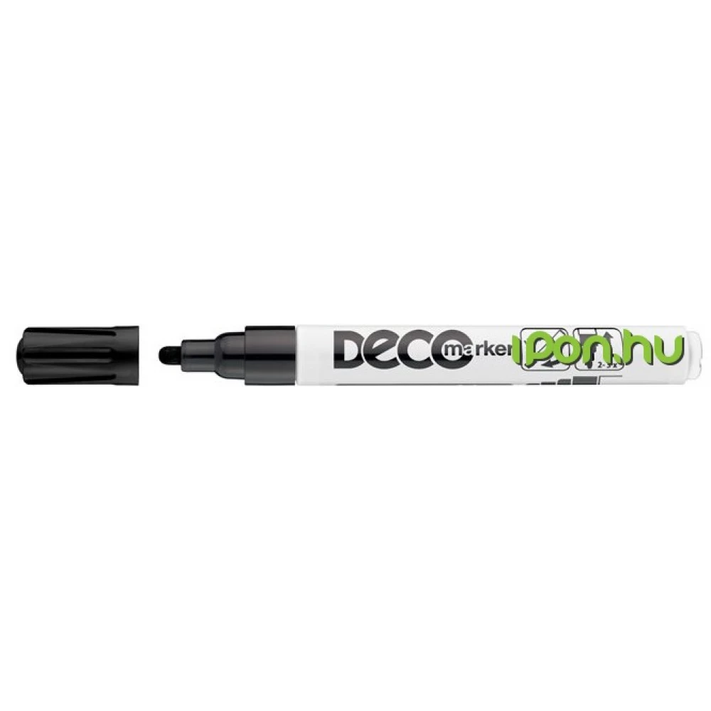 ICO deco marker lakkmarker fekete