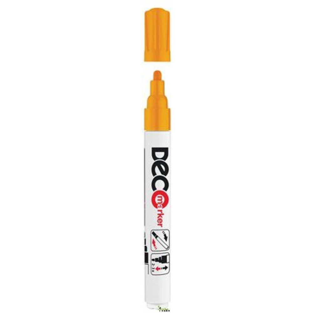 ICO deco marker lakkmarker narancs