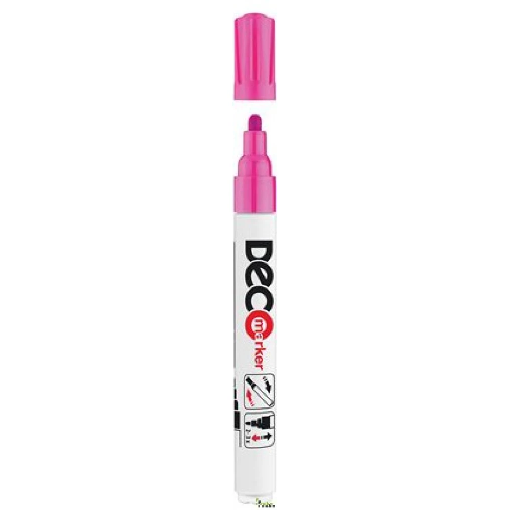 ICO deco marker lakkmarker rózsaszín