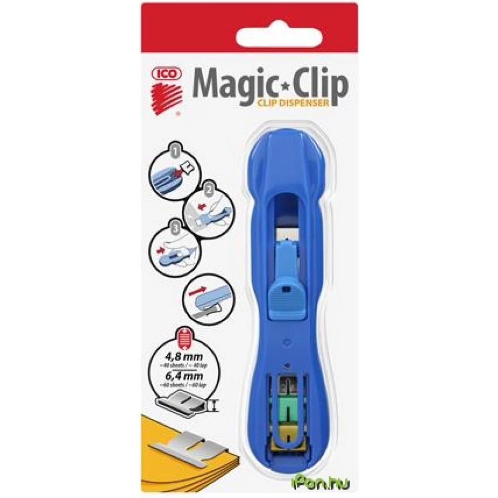 ICO magic clipper tűzőgép + kapocs