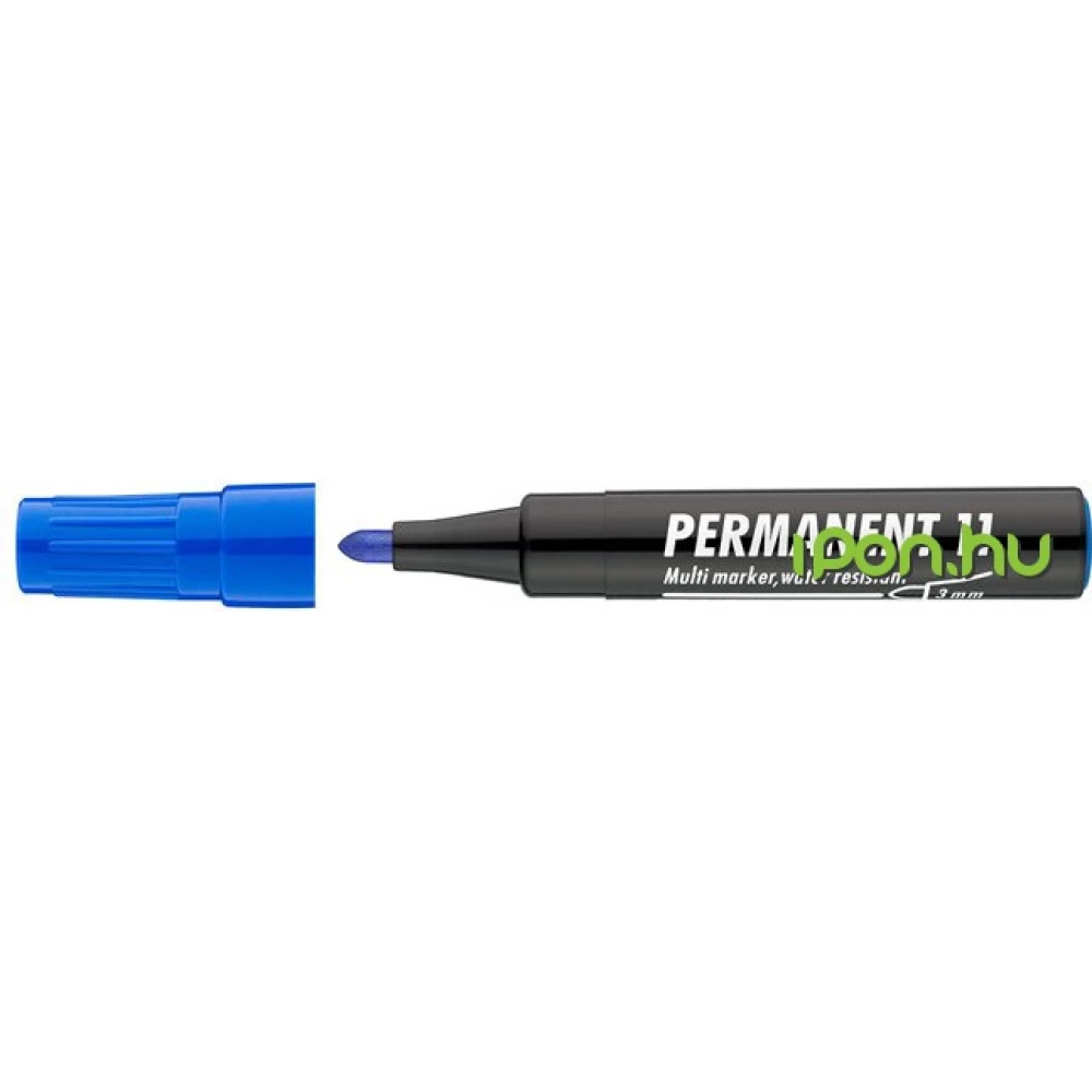 ICO permanent 11 marker kék