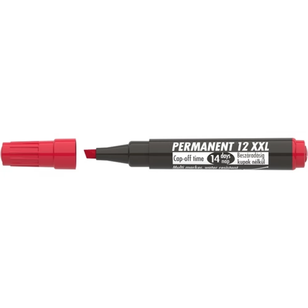 ICO permanent 12 xxl marker piros