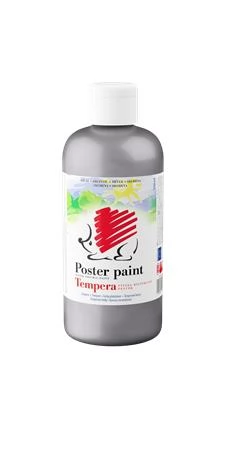 ICO Süni Tempera 500 ml ezüst