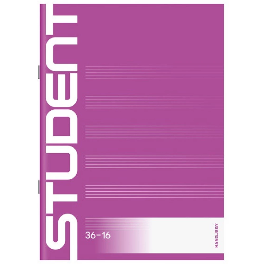 ICO Student A5 hangjegyfüzet