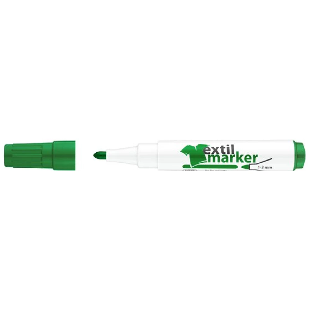 ICO Textilmarker xxl zöld r.irón