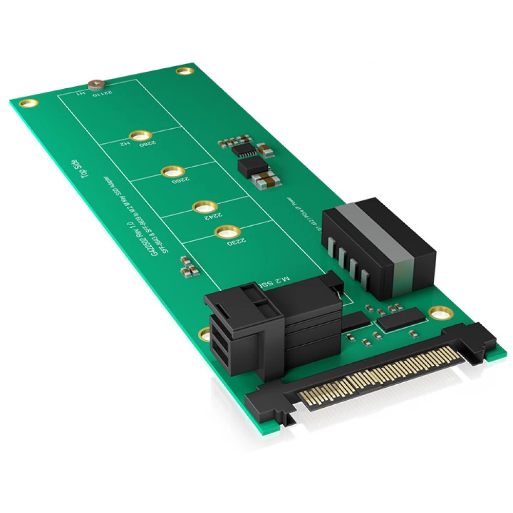 ICY BOX B-M2B02 Converter board for M.2 SSD to U.2 or Mini SAS HD host