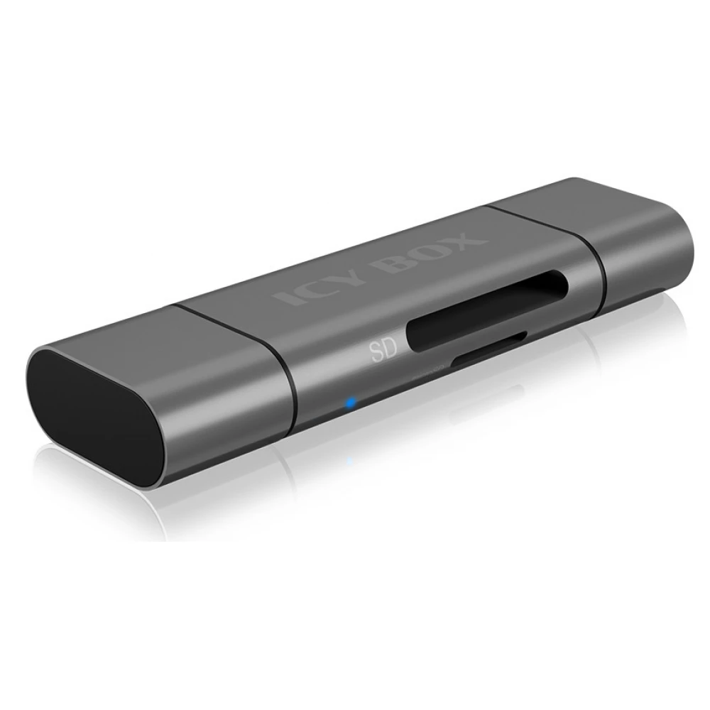 ICY BOX IB-CR201-C3 External card reader with multi-USB connector