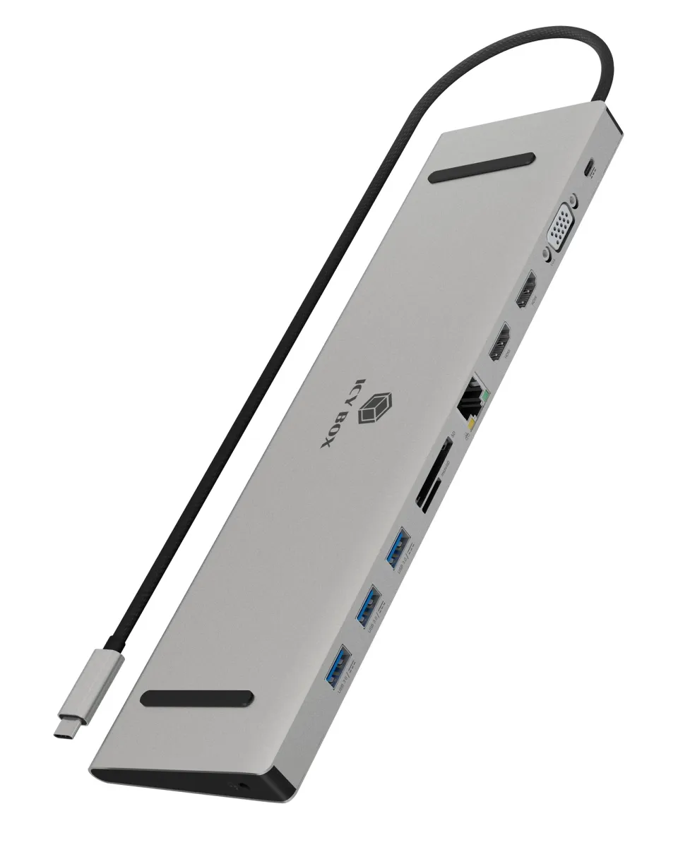 ICY BOX IB-DK2106A-CPD USB Type-C Dock