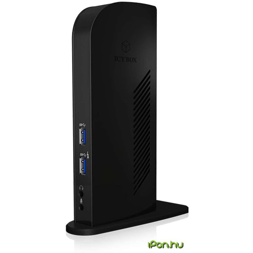 ICY BOX IB-DK2242AC DockingStation with Dual DisplayPort interfaces
