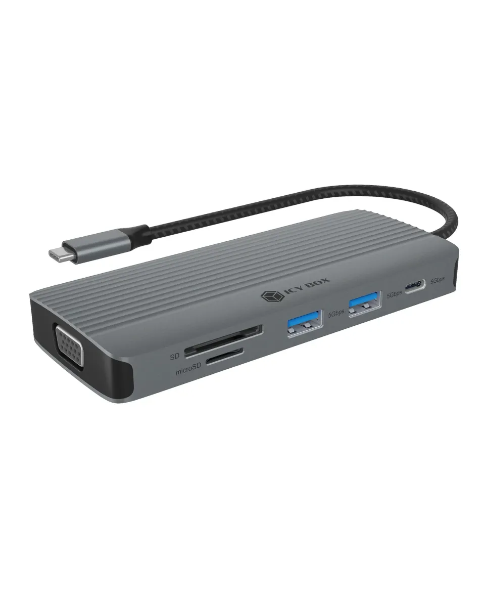 ICY BOX IB-DK4040a-CPD USB Type-C Notebook DockingStation