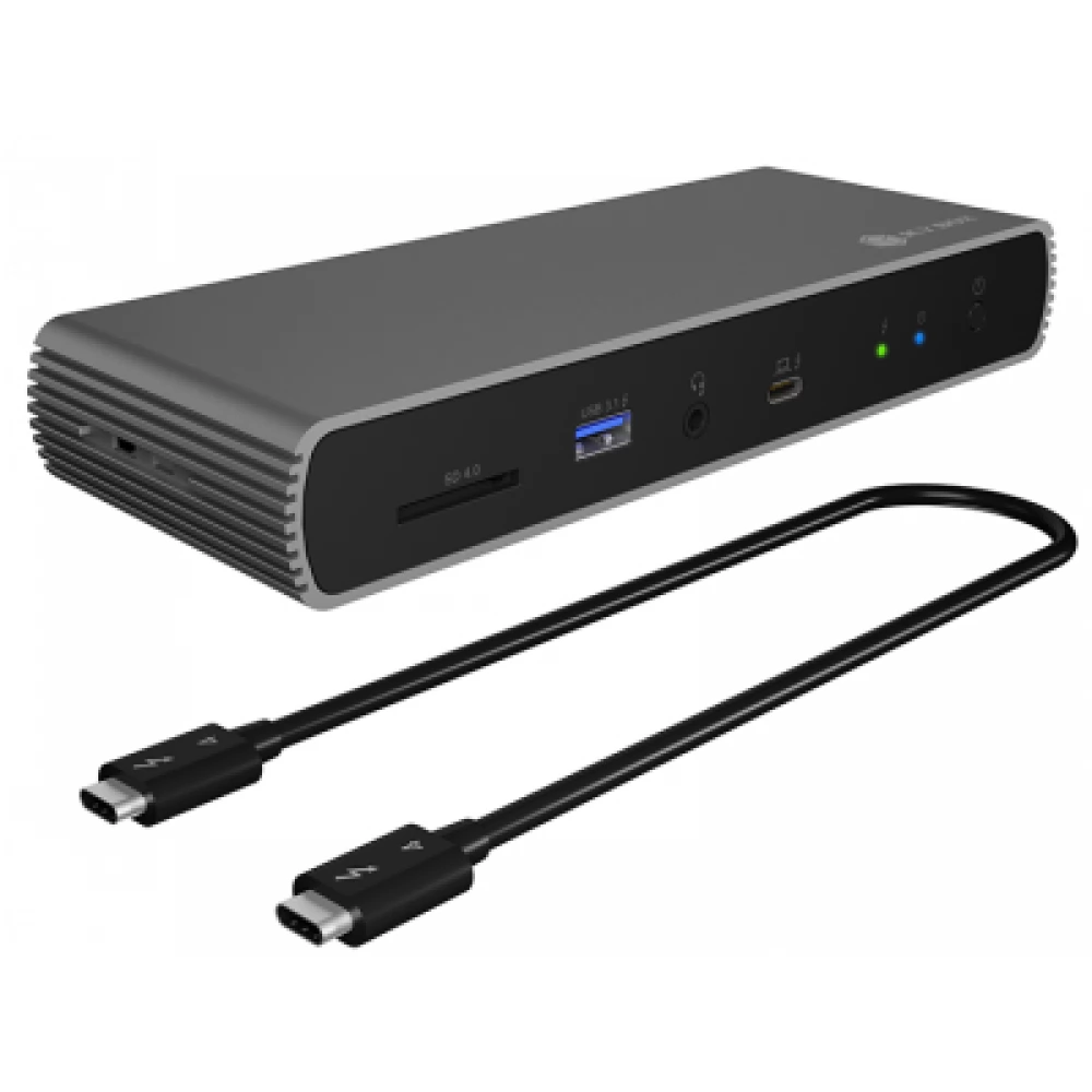ICY BOX IB-DK8801-TB4 10 in 1 Thunderbolt 4 Dock with PD 100 W