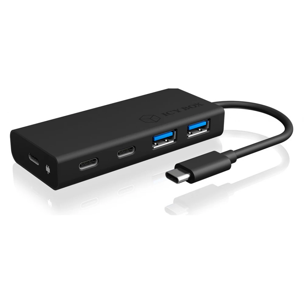 ICY BOX IB-HUB1426-CPD USB 3.0 HUB Type-C to 2x Type-C and 2x Type-A ports