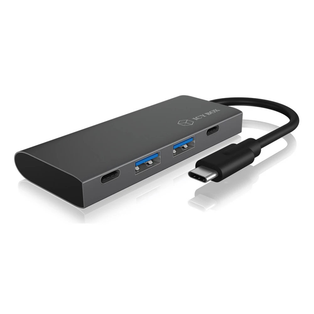 ICY BOX IB-HUB1428-C31 4 Port USB 3.1 (Gen 2) Type-C Hub