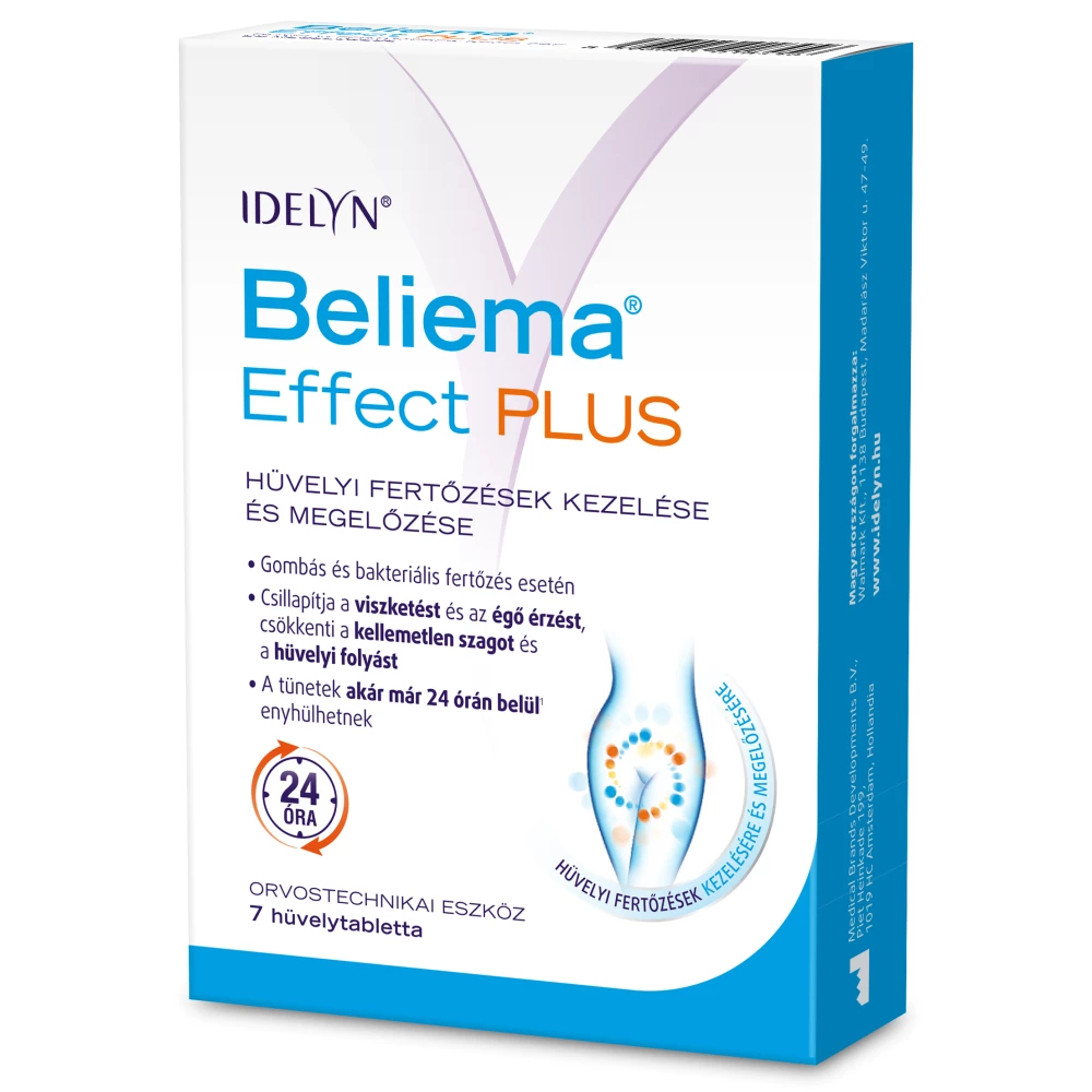 Idelyn beliema effect plus hüvelytabletta 7 db