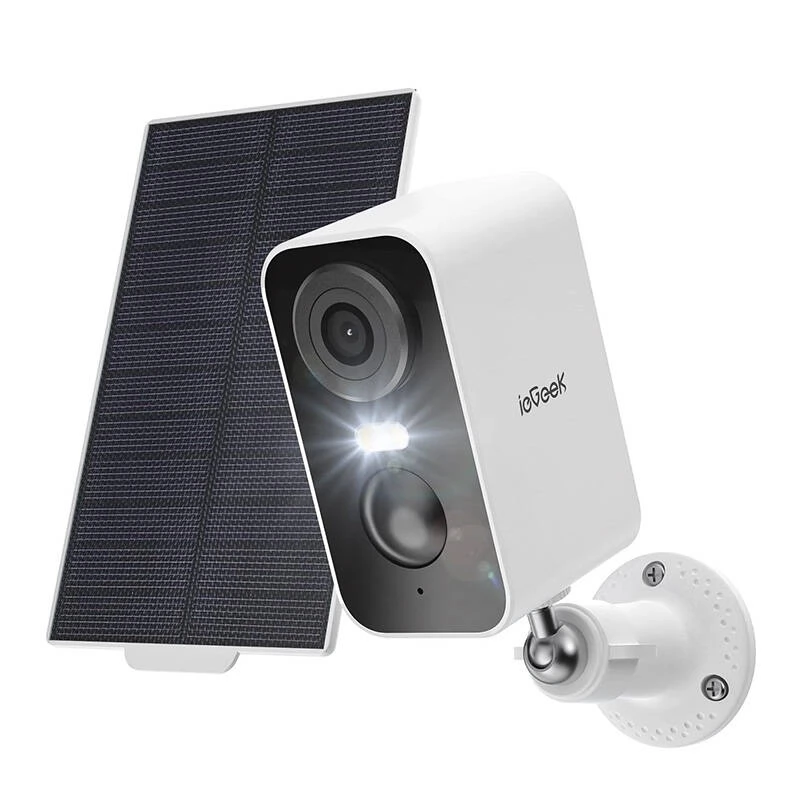 IEGEEK ZS-GX3S 3MP IP kamera + szolár panel fehér