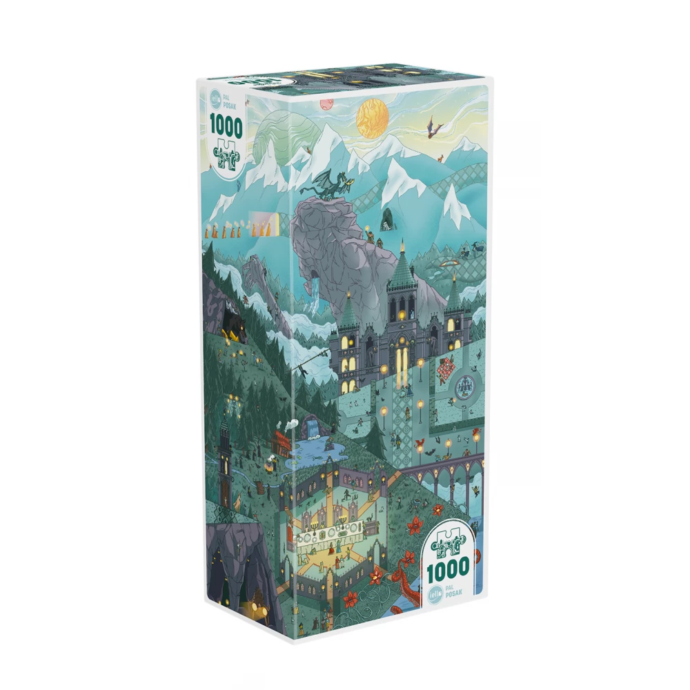 IELLO Puzzle játék 1000 darabos Universe Collection: Pal Posak - Chemins obscurs