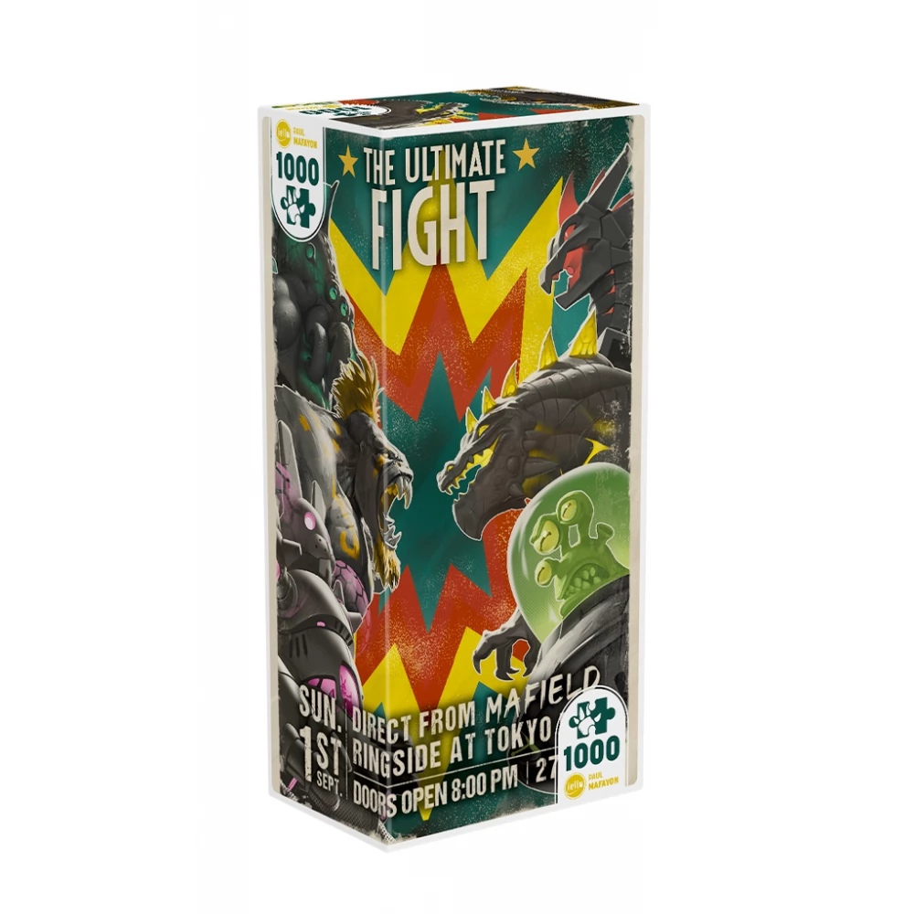 IELLO Puzzle játék 1000 darabos Universe Collection: Paul Mafayon - Ultimate fight