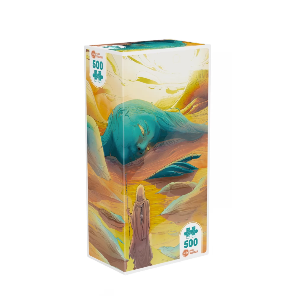 IELLO Puzzle játék 500 darabos Universe Collection: Mara Surleau - Entre dunes