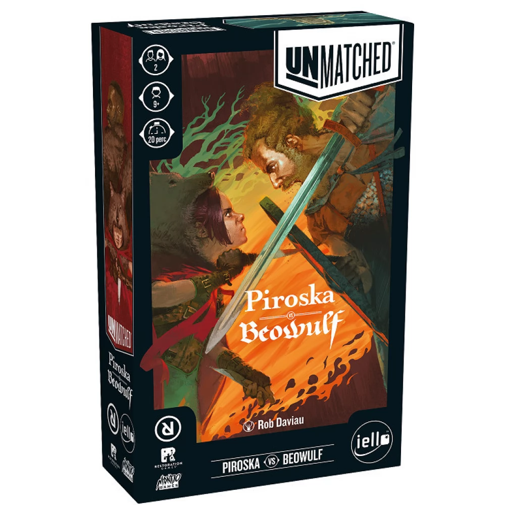 IELLO Unmatched - Piroska vs Beowulf társasjáték