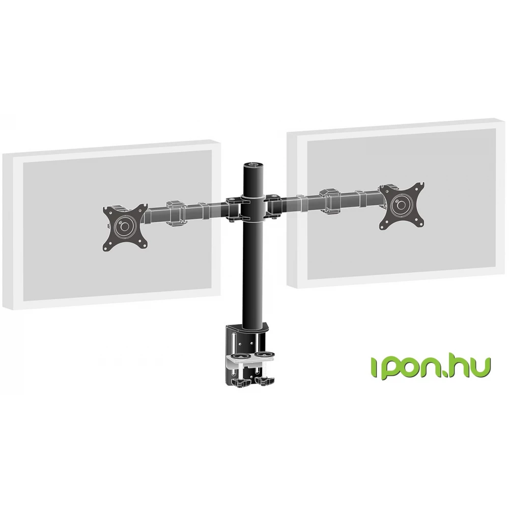 IIYAMA Dual Desktop Arm DS1002C-B1
