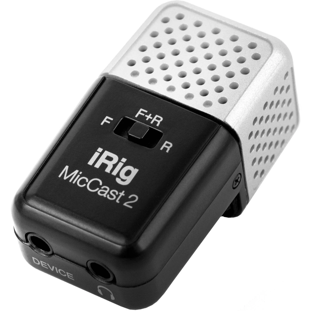 IK MULTIMEDIA iRig Mic Cast 2 fekete-ezüst