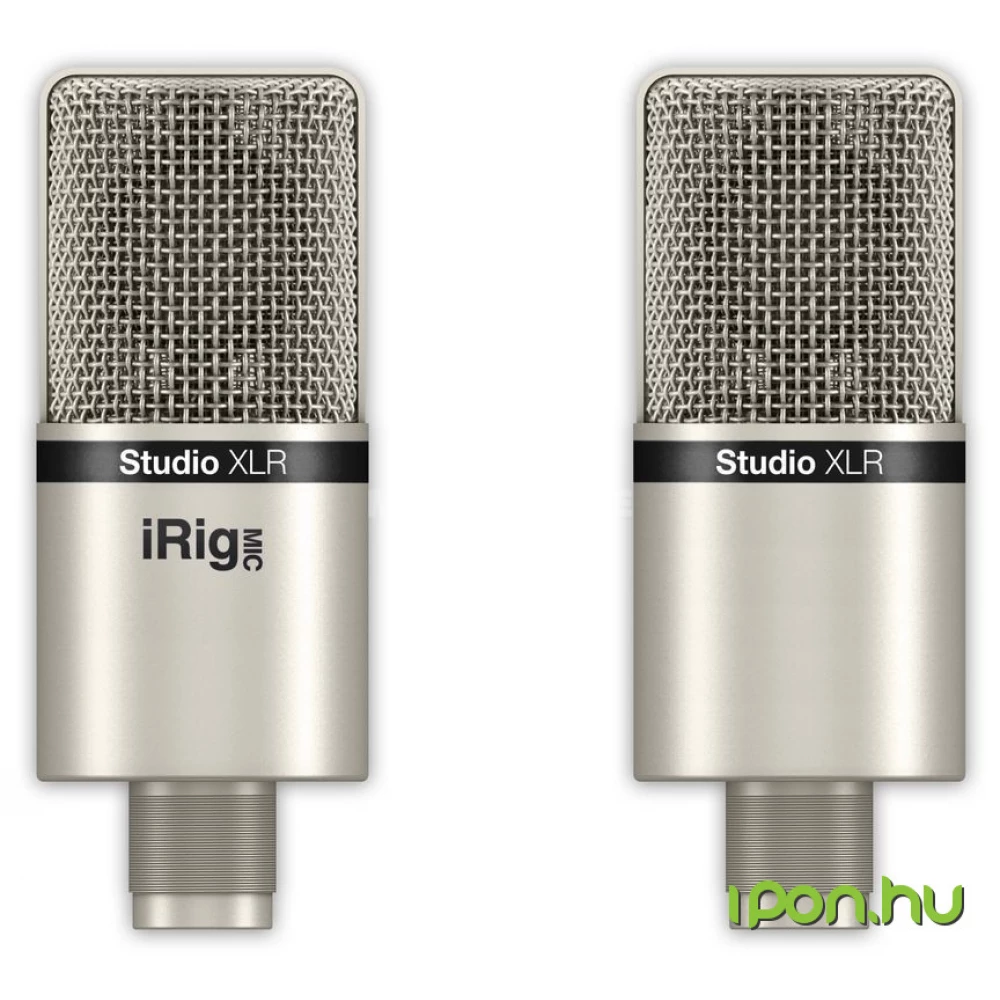 IK MULTIMEDIA iRig Mic Studio XLR ezüst