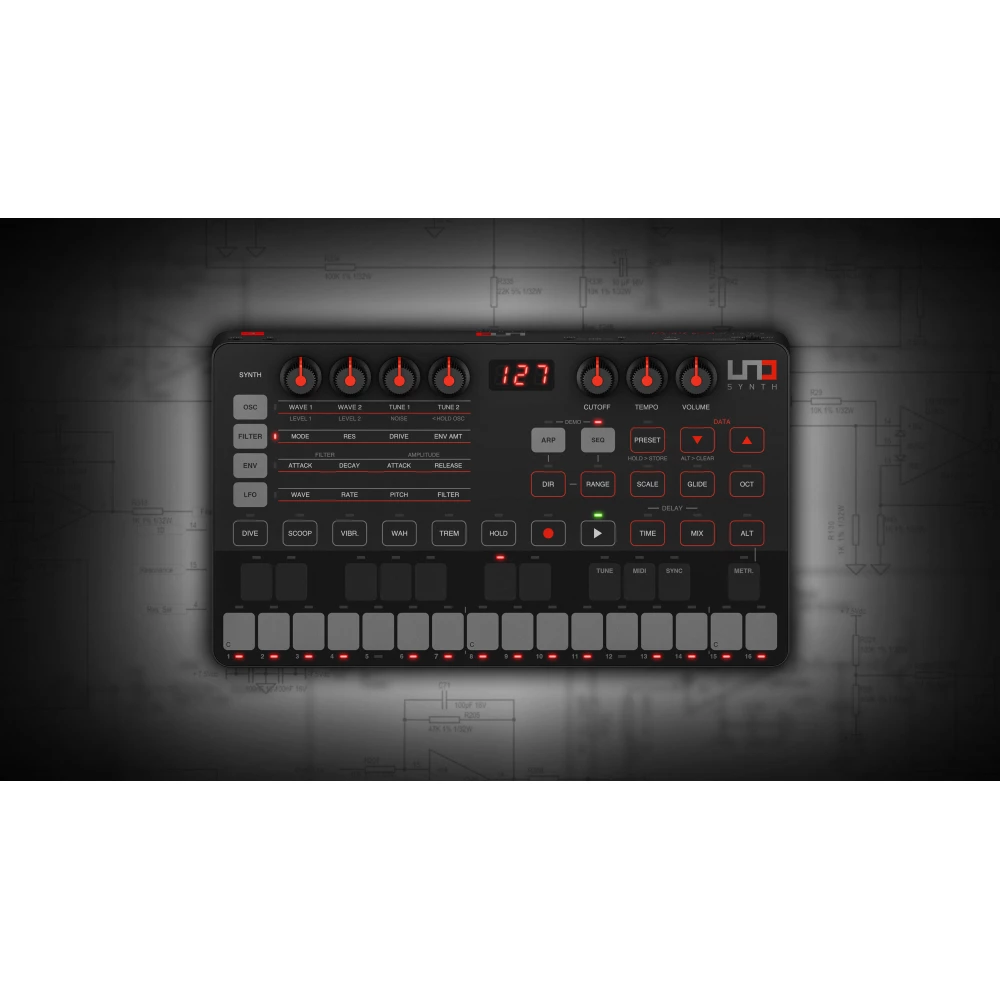 IK MULTIMEDIA Uno Synth analóg szintetizátor