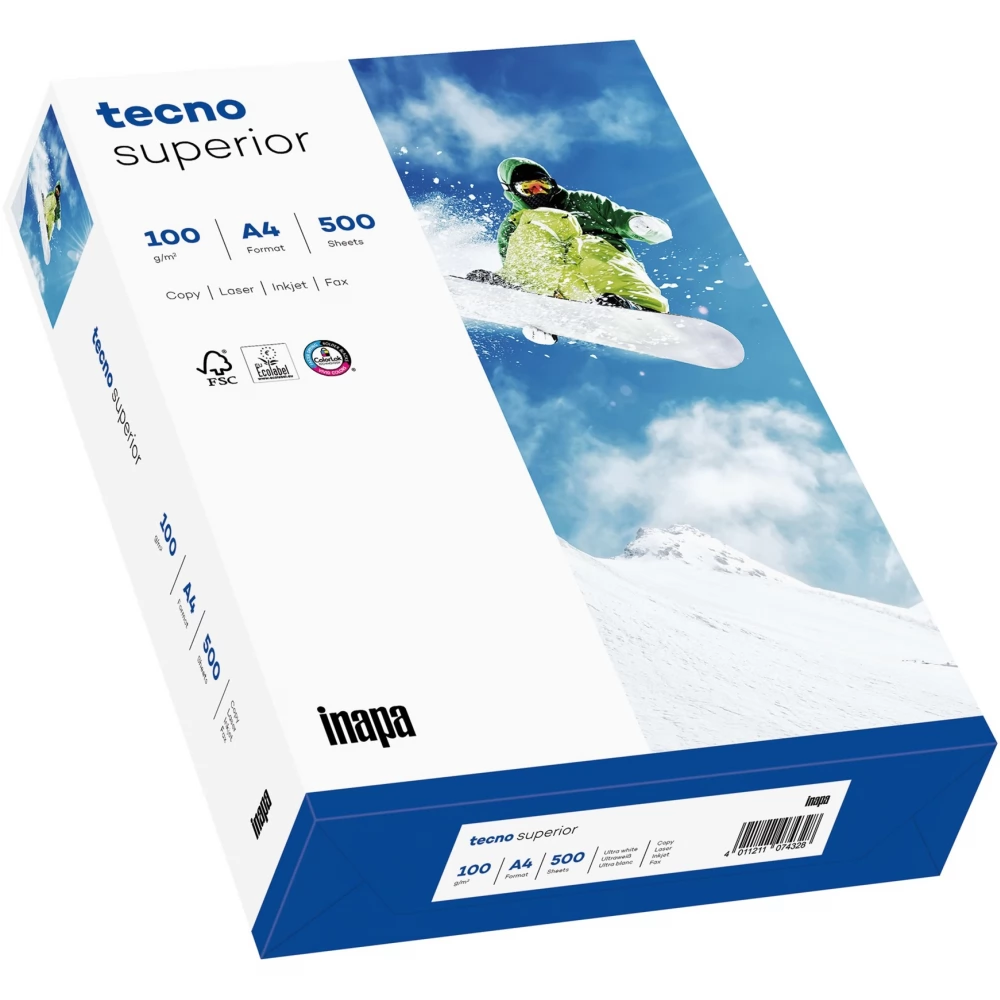 INAPA Tecno Superior Nyomtatópapír A4 (500 lap)