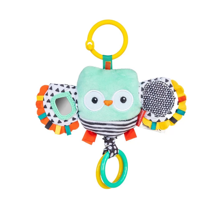 INFANTINO Flutter and Jitter Pal bagoly függőjáték