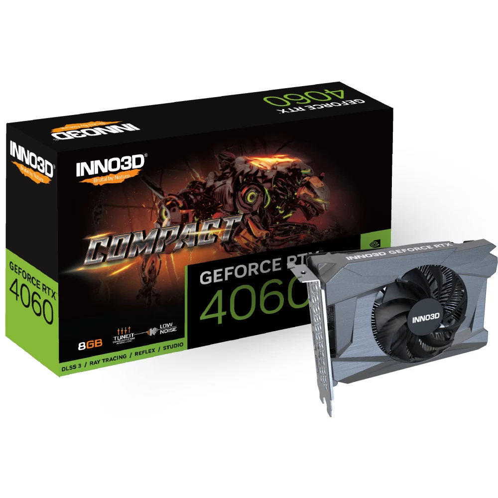INNO3D COMPACT GeForce RTX 4060 8GB GDDR6 DLSS3