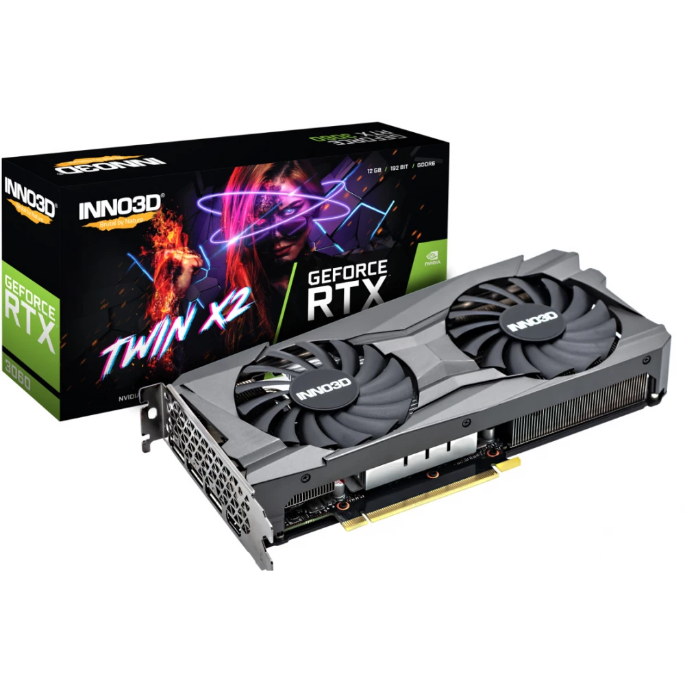 INNO3D GeForce RTX 3060 12GB GDDR6 Twin X2 PCIE