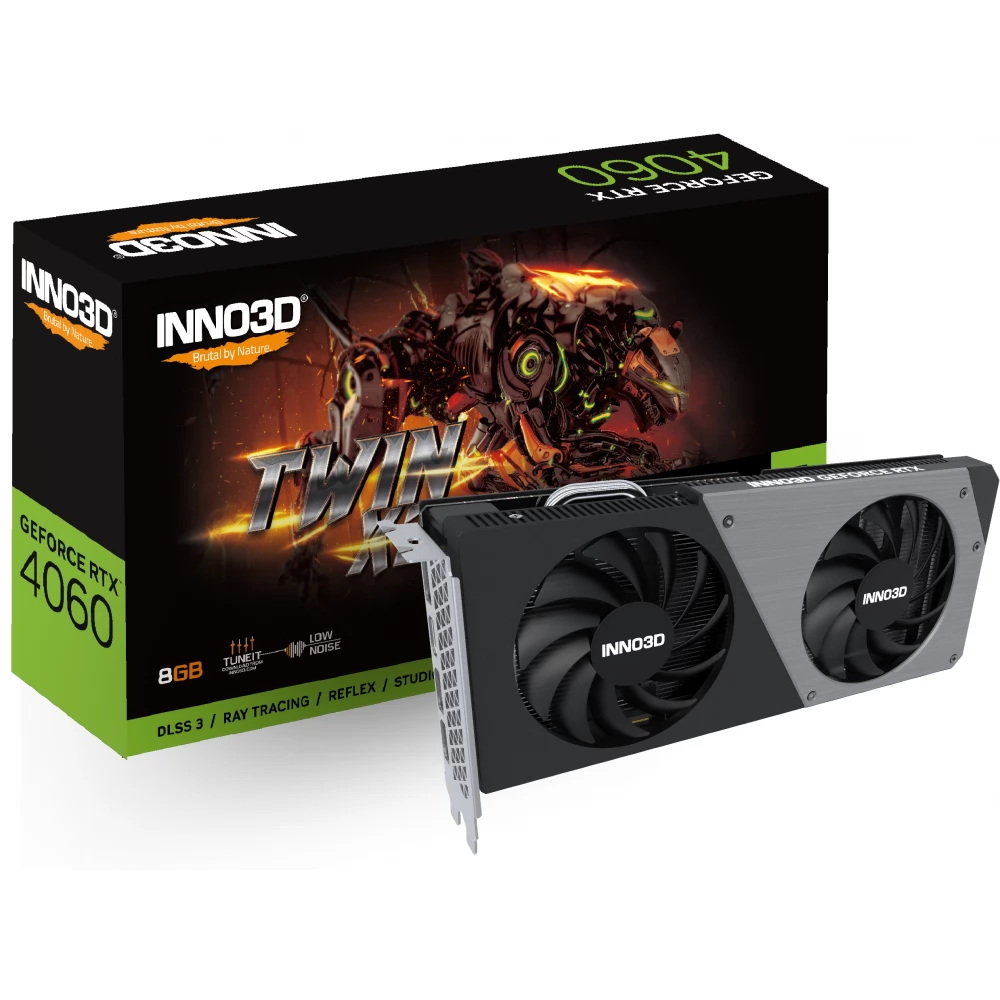 INNO3D TWIN X2 GeForce RTX 4060 8GB GDDR6 DLSS3