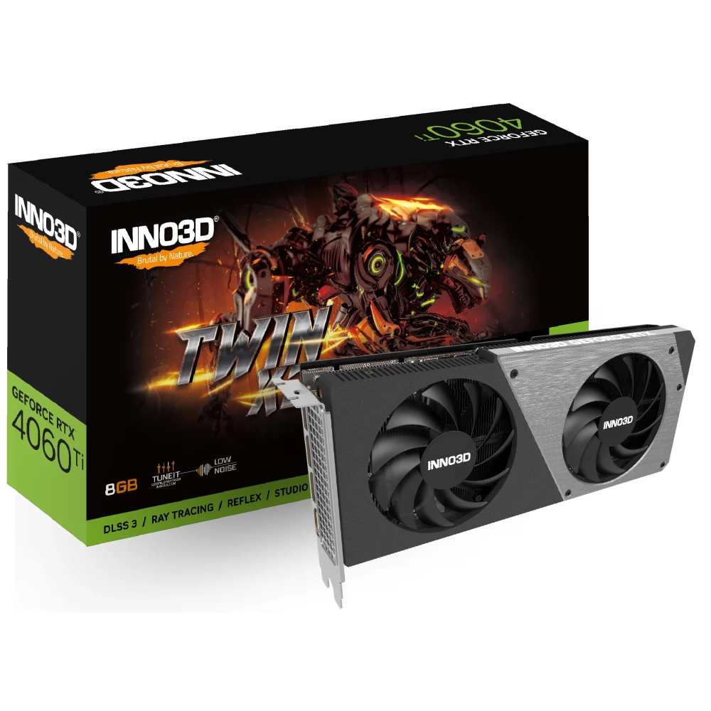 INNO3D TWIN X2 GeForce RTX 4060 Ti 8GB GDDR6 DLSS3