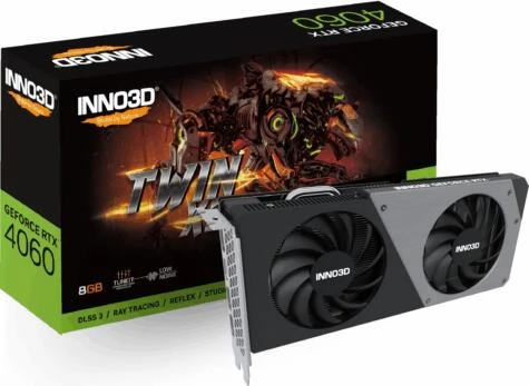 INNO3D TWIN X2 V2 GeForce RTX 4060 8GB GDDR6 DLSS3