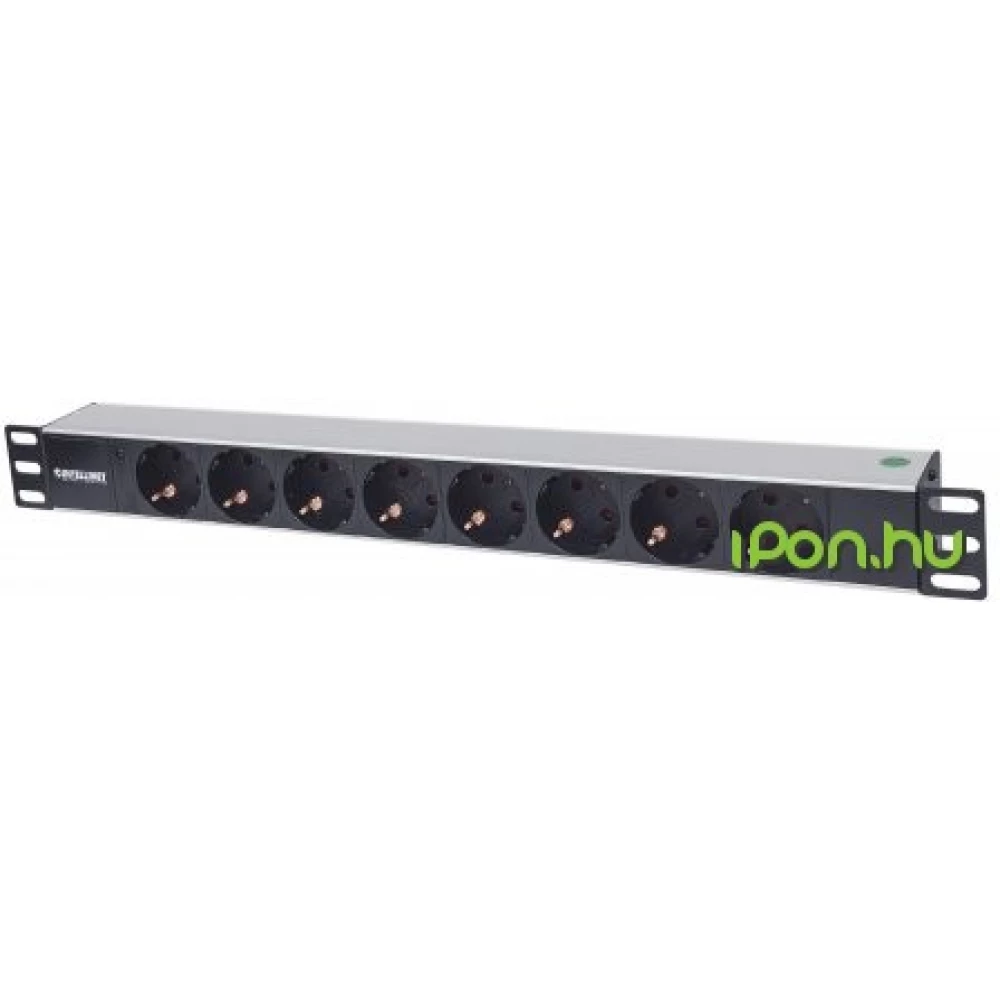 INTELLINET 19" 1.5U Rackmount 8-Way Power Strip 714037
