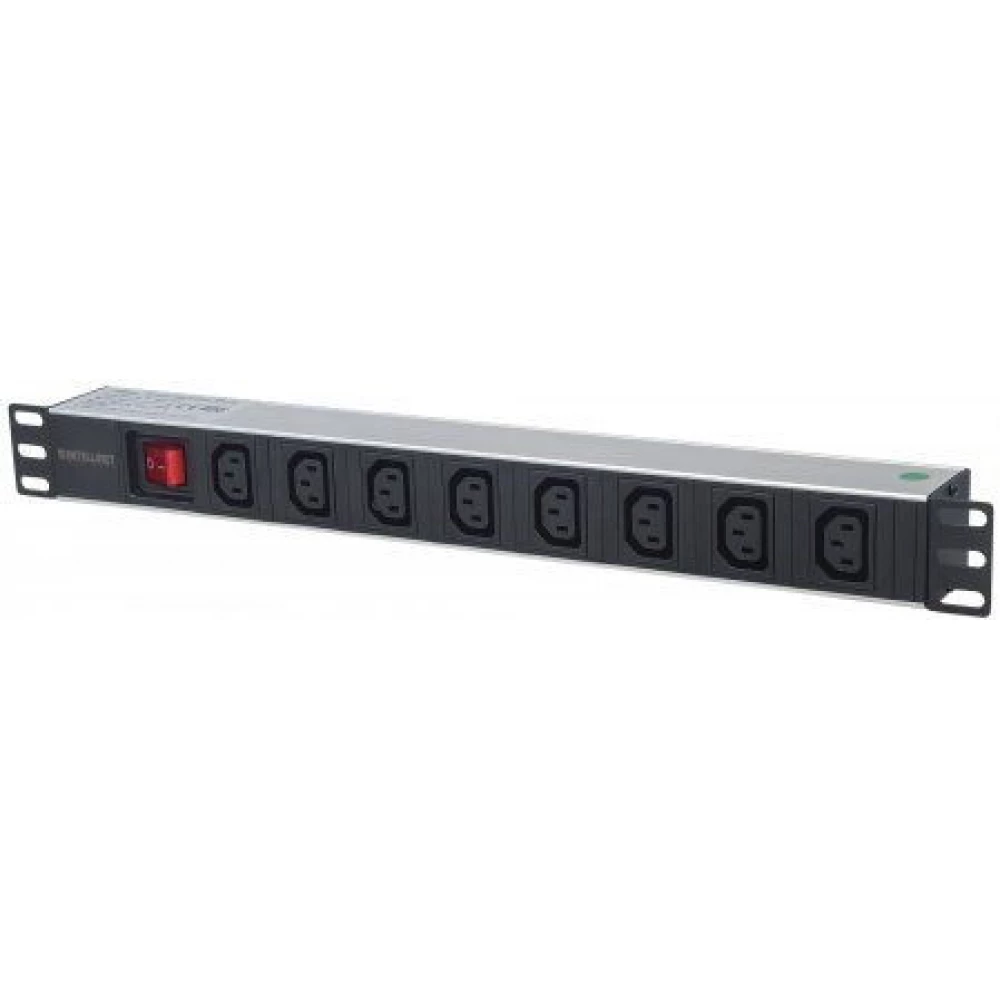 INTELLINET 19" 1U Rackmount Power Distribution Unit (PDU)