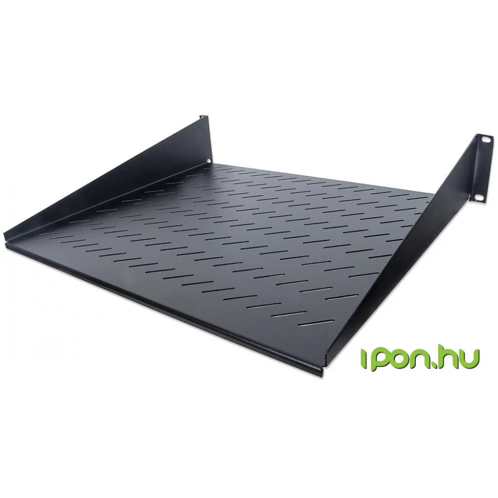 INTELLINET Polc 19" 2U 400 mm mély v2 fekete