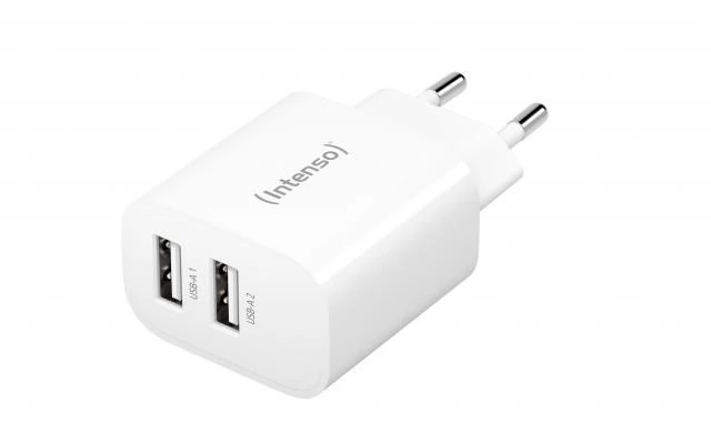 INTENSO W24AA Power Adapter 24W fehér