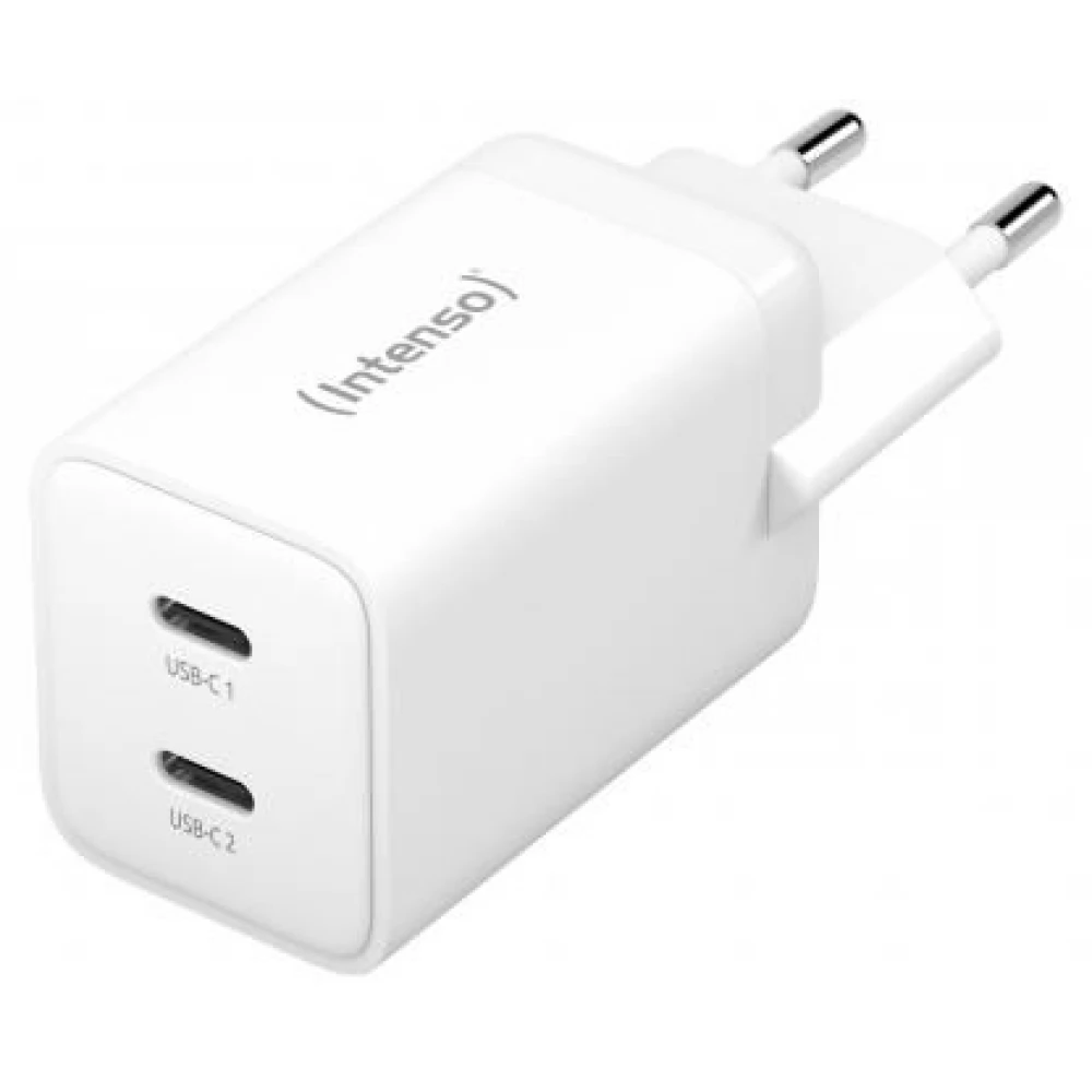 INTENSO W40CC GaN Power Adapter 40W fehér