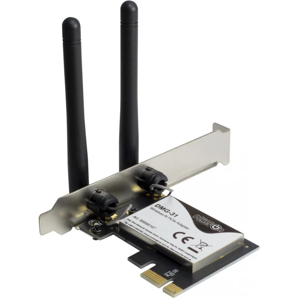INTER-TECH DMG-31 Wi-Fi 4 PCIe Adapter