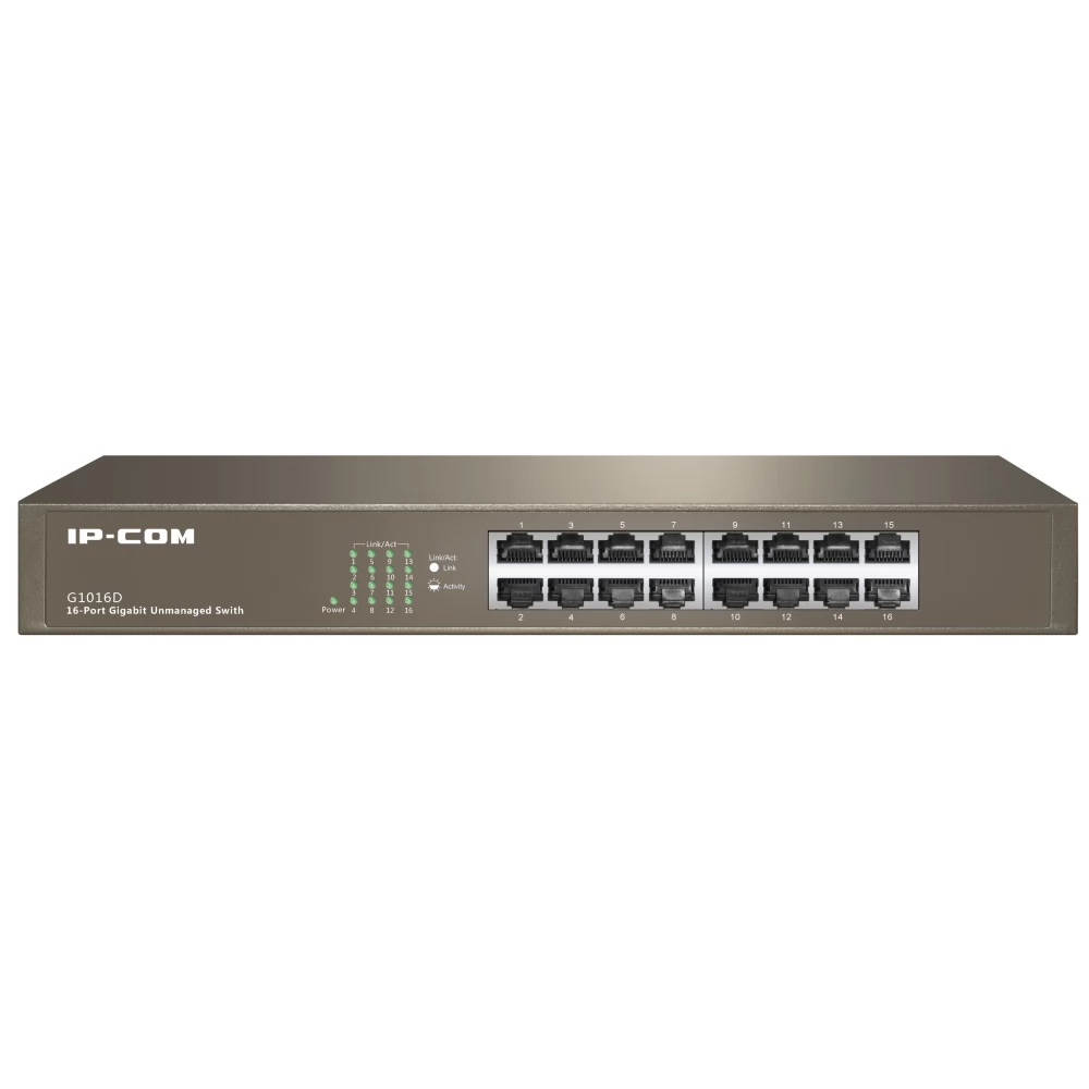 IP-COM G1016D 16-Port Gigabit Unmanaged Switch