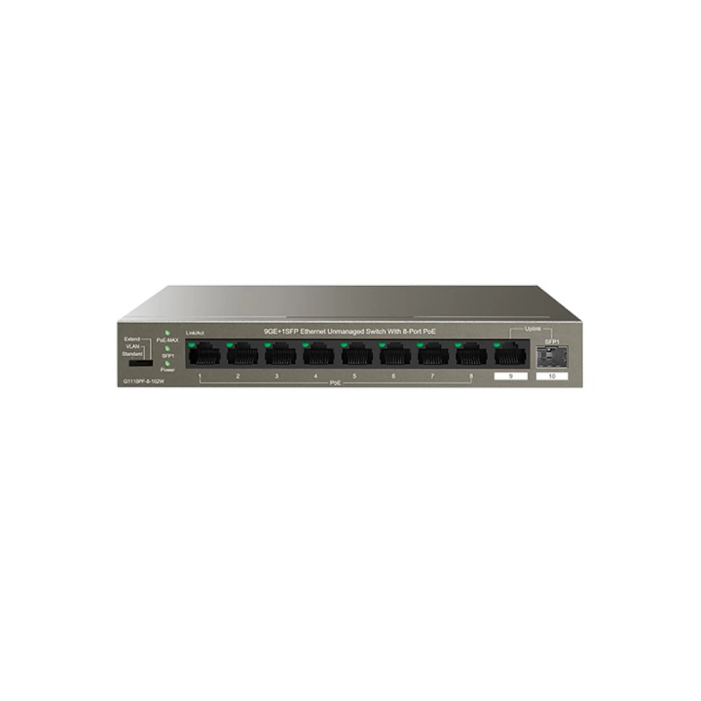 IP-COM G1110PF-8-102W 8x Gigabit PoE Switch