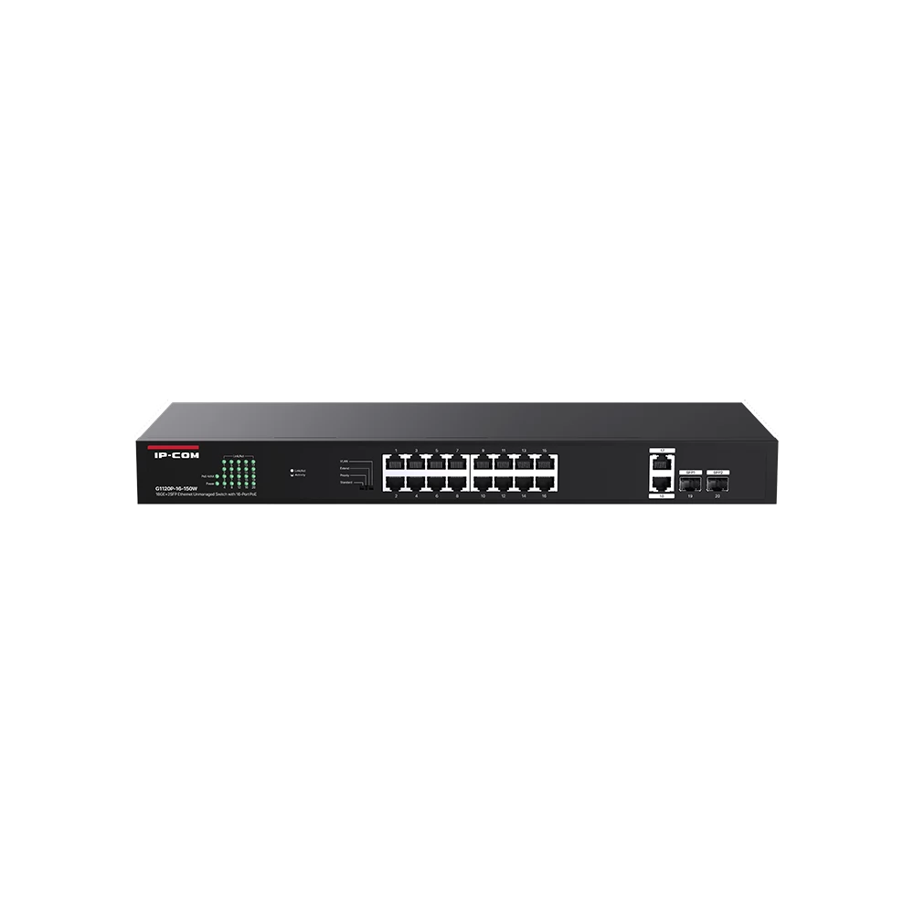 IP-COM G1120P-16-150W PoE Switch