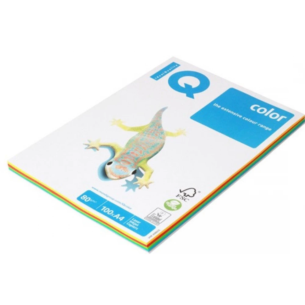 IQ Color A4 80g 4x25db másolópapír intenzív színű
