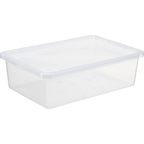 IRIS Basic Box 30 literes tárolódoboz tetővel