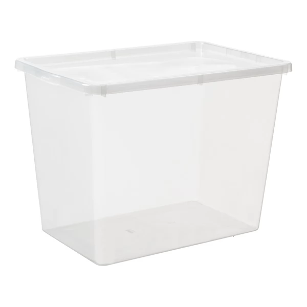 IRIS Basic Box 80 literes tárolódoboz tetővel
